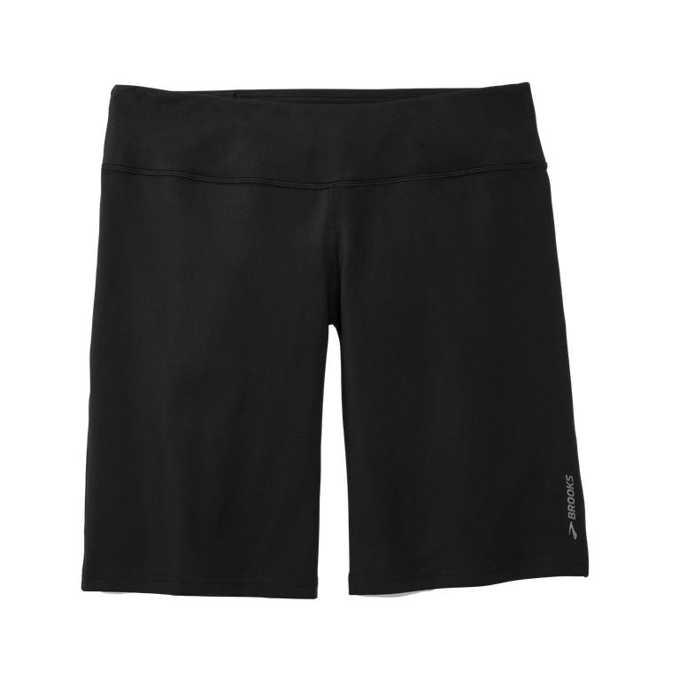 Brooks VENTURE BERMUDA Running Shorts Womens Online - Black (OAC368240)